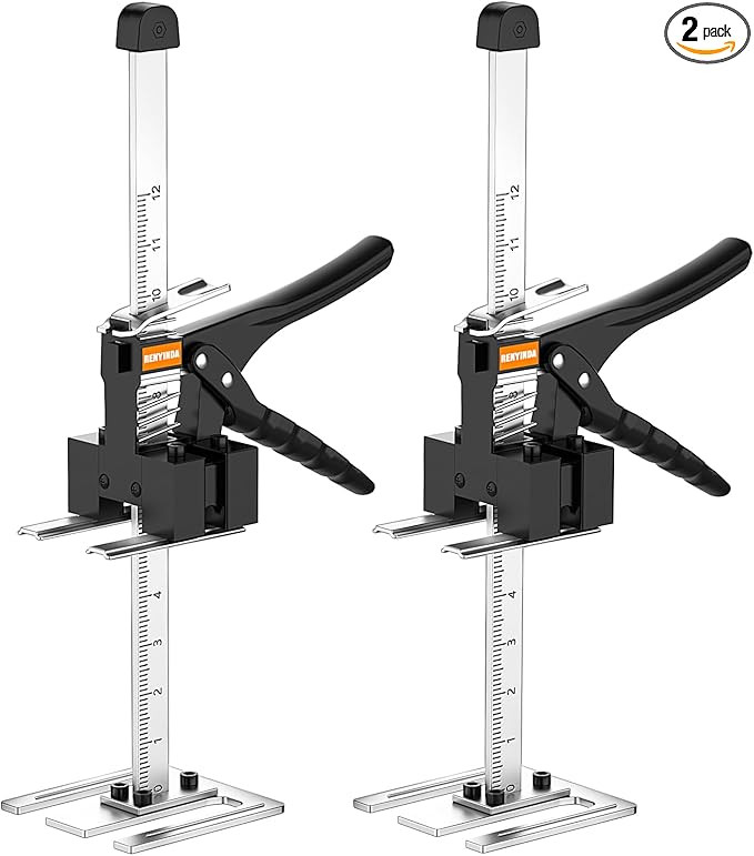 RENYINDA Labor-Saving Arm Jack 15.7inch 440 lb. Load-Bearing, All-Steel for Installing Windows an... | Amazon (US)