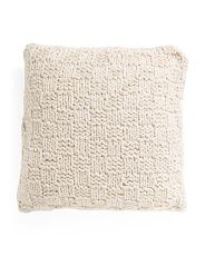 20x20 Hand Knitted Pillow | Home Essentials | Marshalls | Marshalls