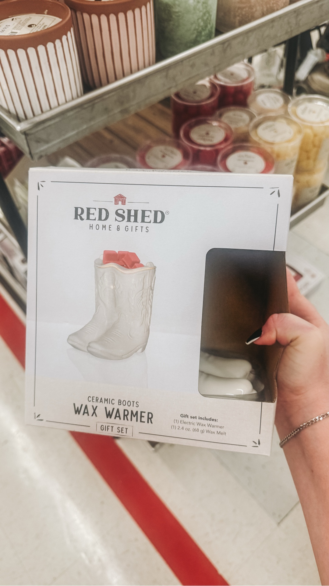 A new western boot wax warmer at Tractor Supply 🤠🤍🌵 It definitely came home with me!
#western #westernfinds #westernhome #tractorsupplyfinds #tractorsupply 

#LTKSeasonal #LTKHome #LTKdayinmylife