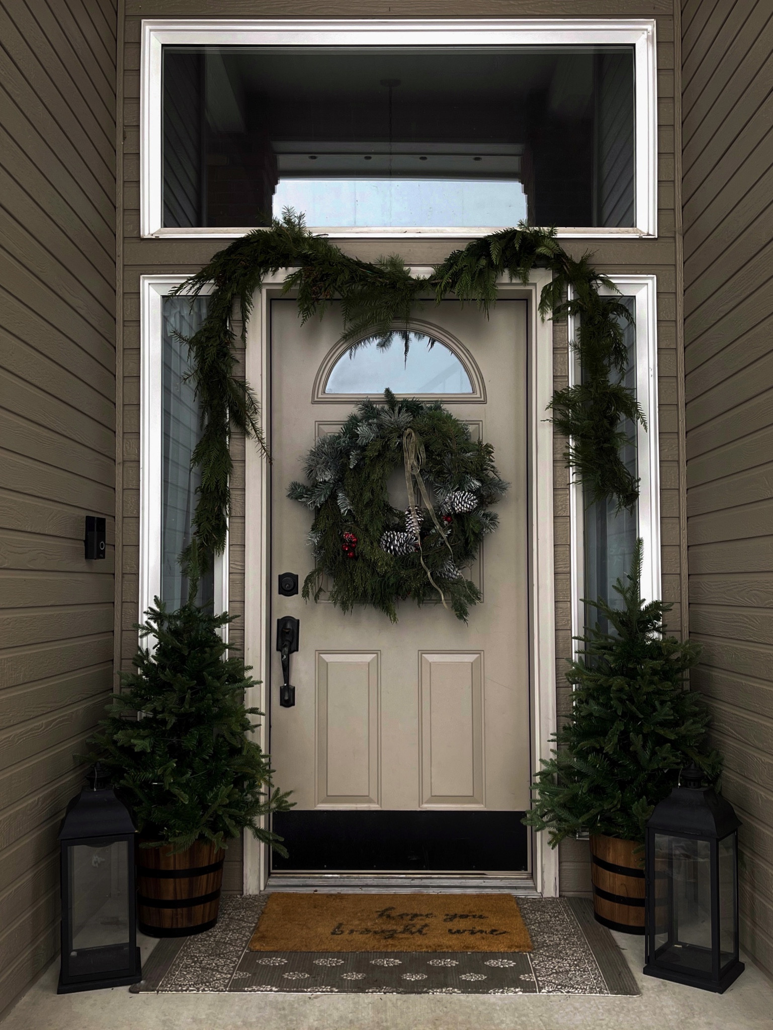 I found these beautiful prelit for trees perfect for an entry! 

#LTKSeasonal #LTKhome #LTKHoliday