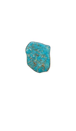 Natalie B Jewelry Odyssey Ring in Silver Turquoise | Revolve Clothing