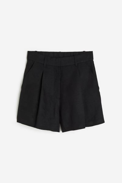 Linen-blend Bermuda shorts | H&M (UK, MY, IN, SG, PH, TW, HK)