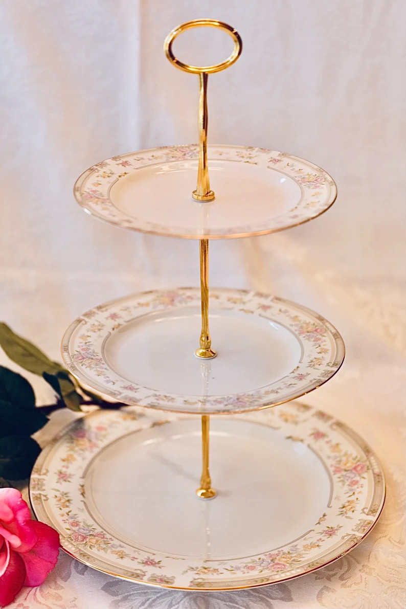 Excel South Hampton 3 Tiered Cake Stand | Etsy | Etsy (US)