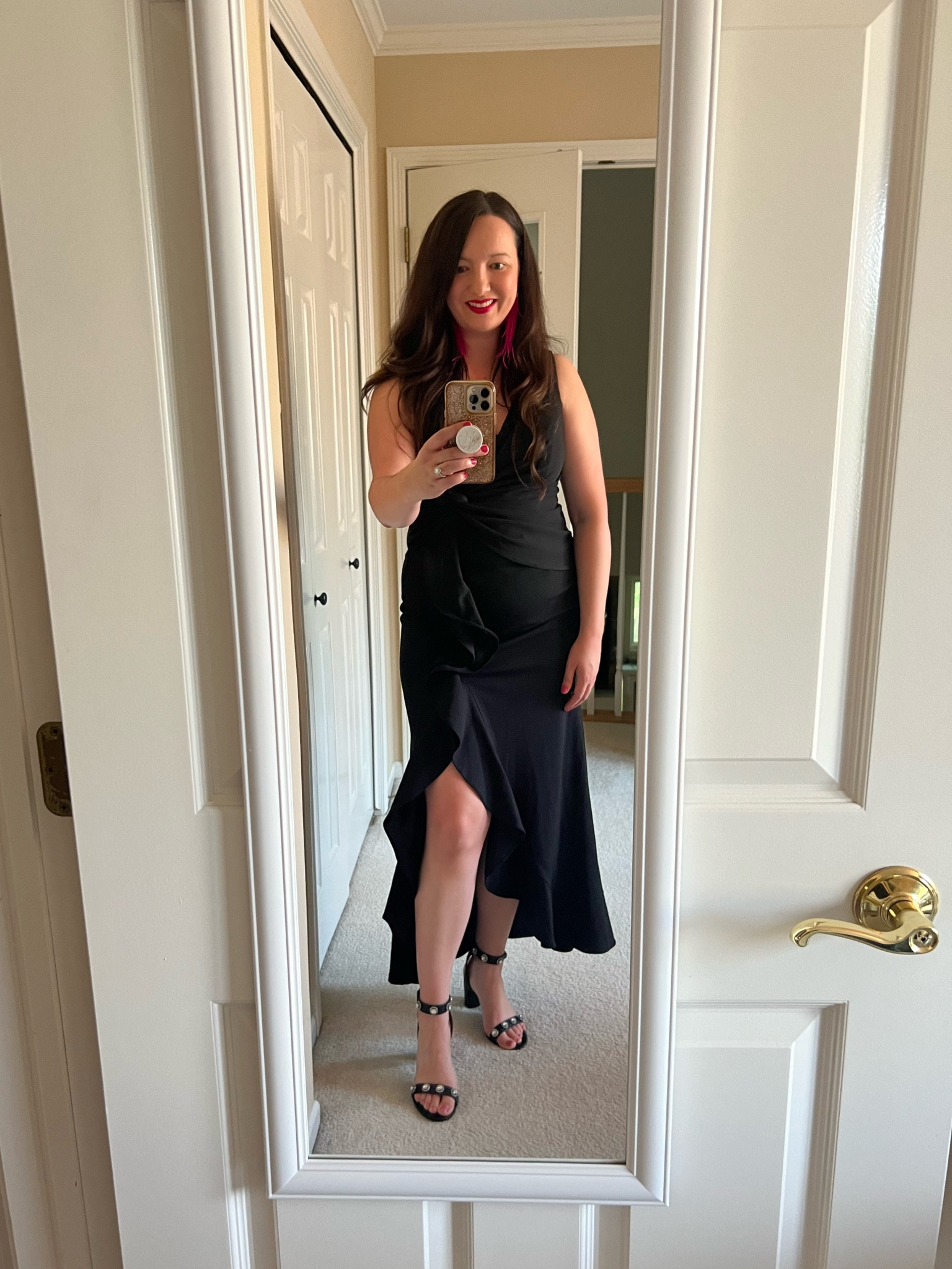 Love this ruffle dress from Amazon!  Wore it to a semi formal event and it was perfect!  Comes in multiple colors.  Very flattering.

#LTKMidsize #LTKWedding #LTKParties