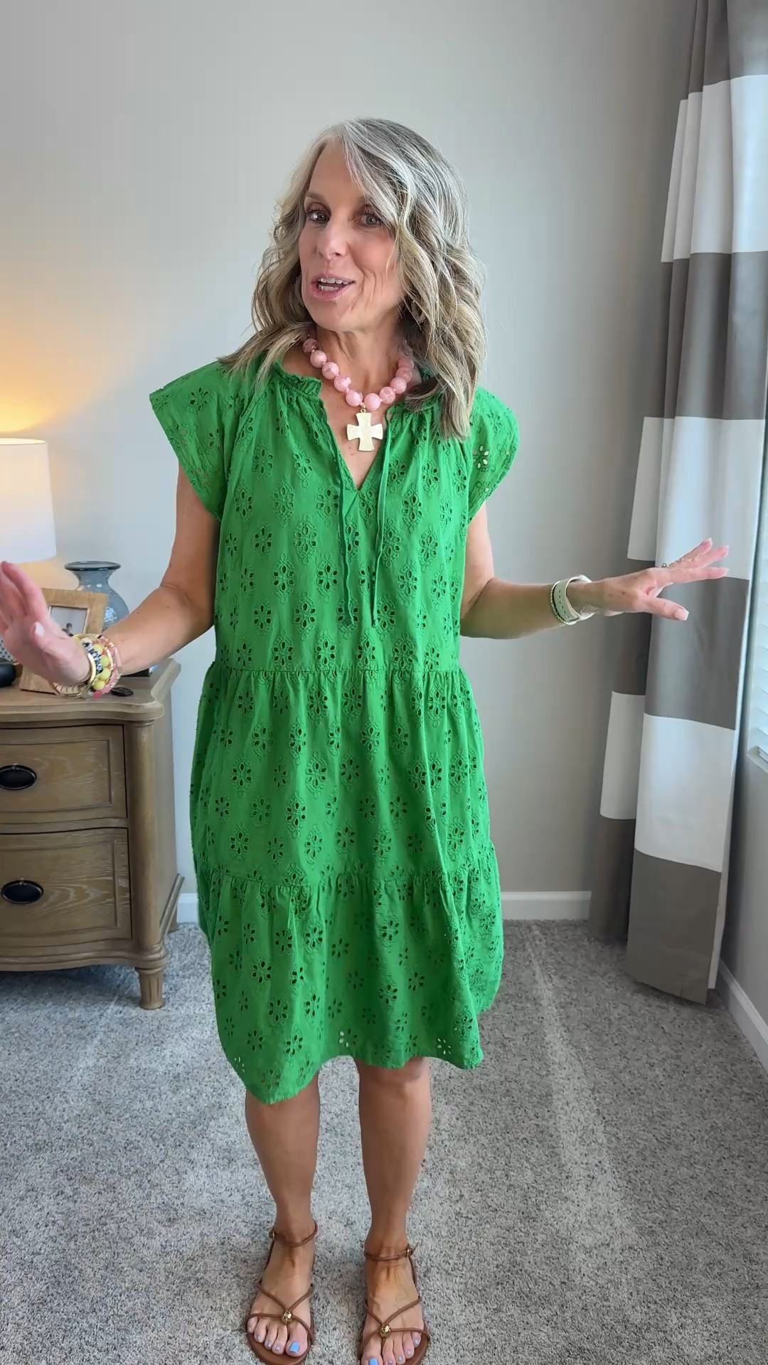Under $25 what a steal. Wearing XS. The perfect little summer dress or even a swim cover.

#LTKgrwm #LTKootd #LTKOver40