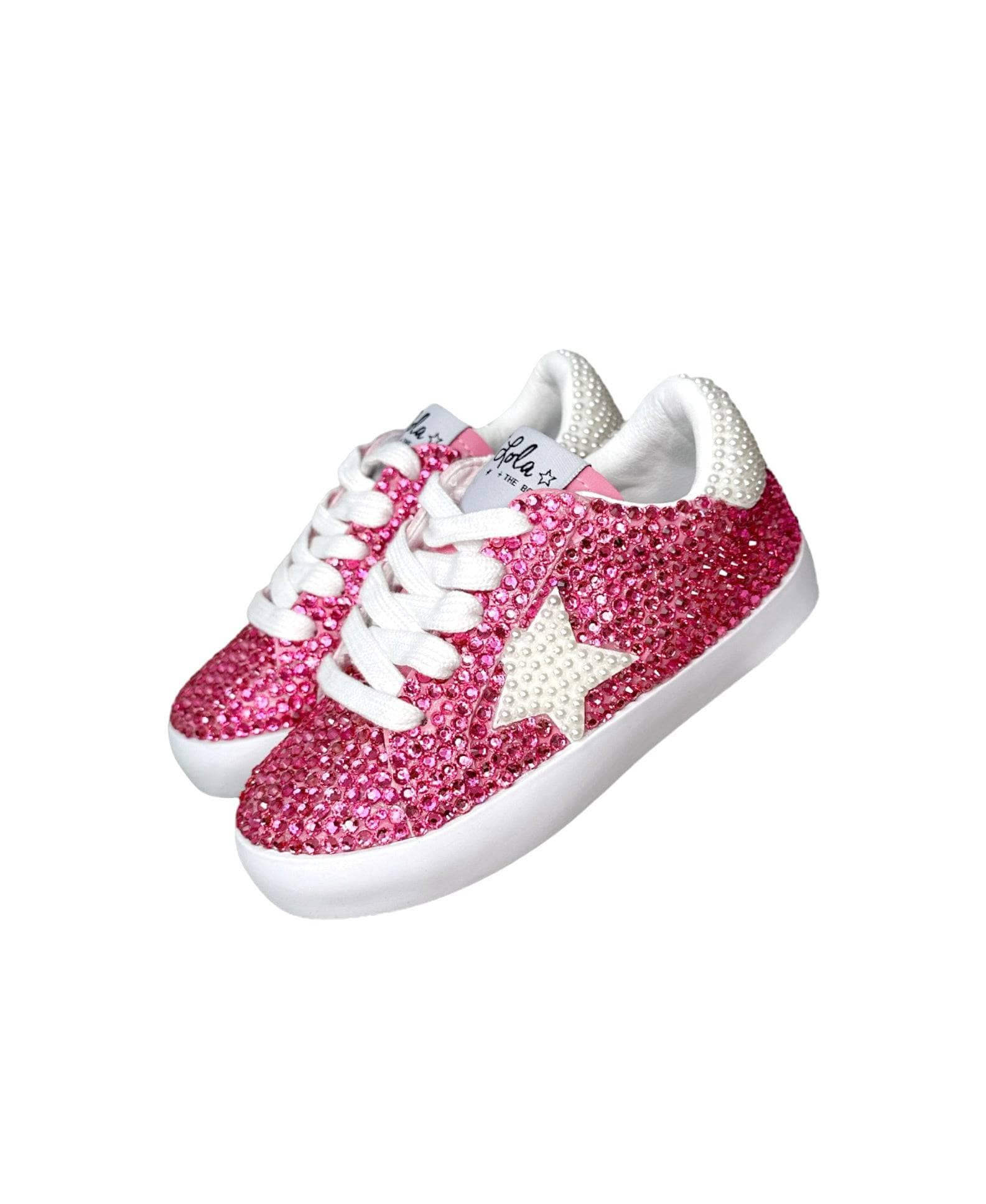 Diamonds and Pearls Sparkle Sneakers | Lola + The Boys