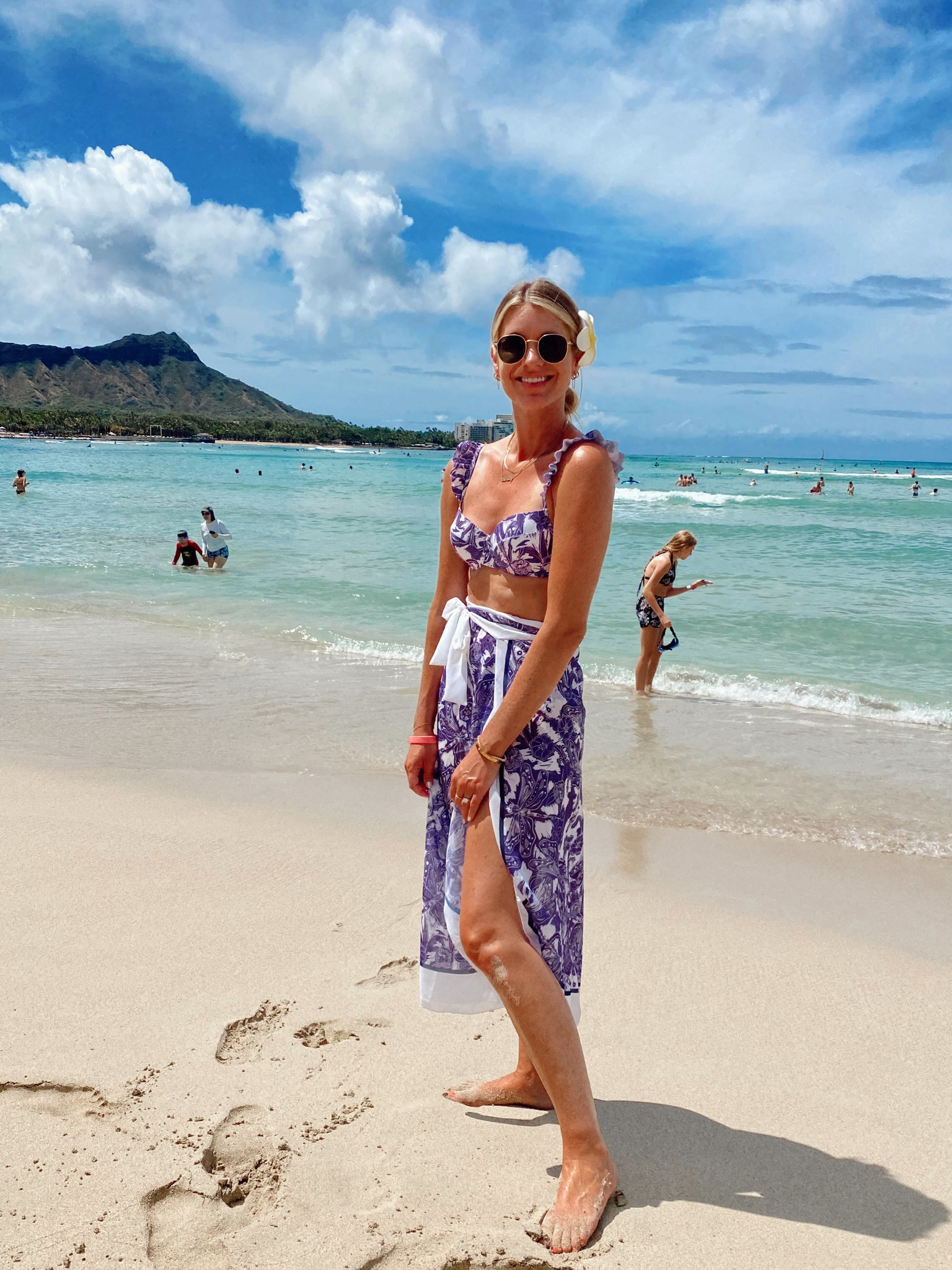 Love this amazon bikini and matching sarong! 

#LTKunder50 #LTKswim #LTKSeasonal