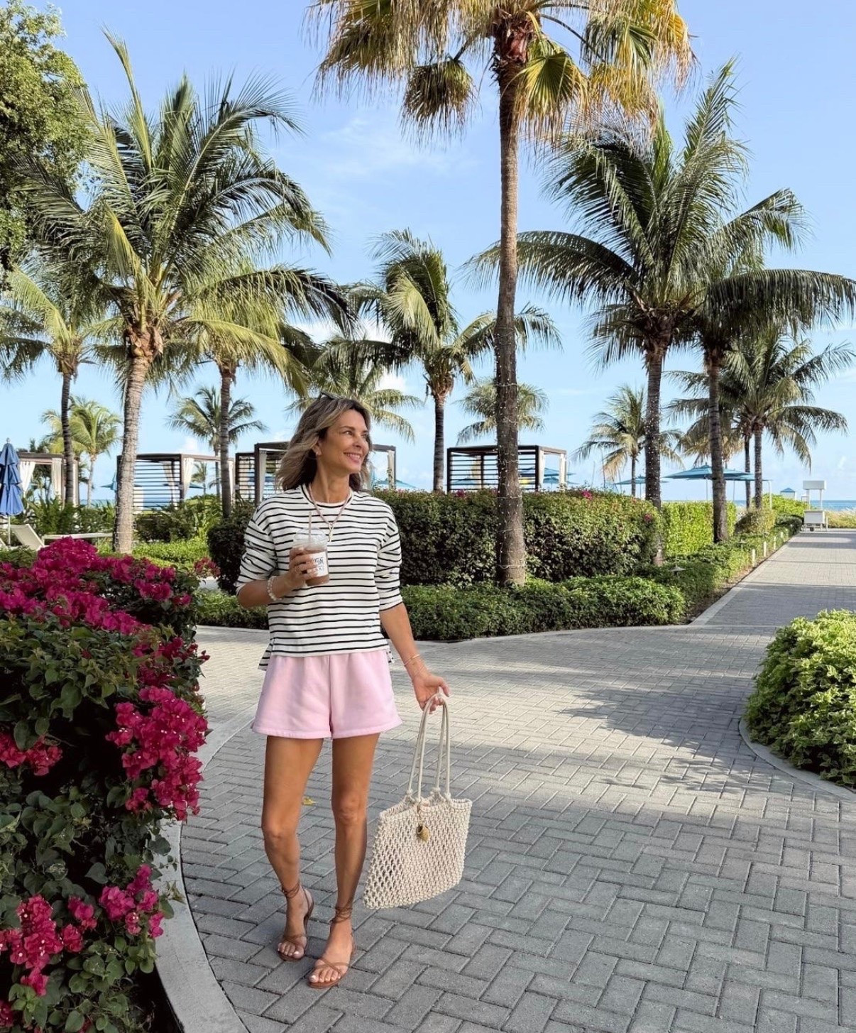 Comfy and cute mornings! 
-@Aritzia shorts are a favorite sz S

@Spanx   code fashionedlifexspanx

#LTKgrwm #LTKSeasonal #LTKOver40