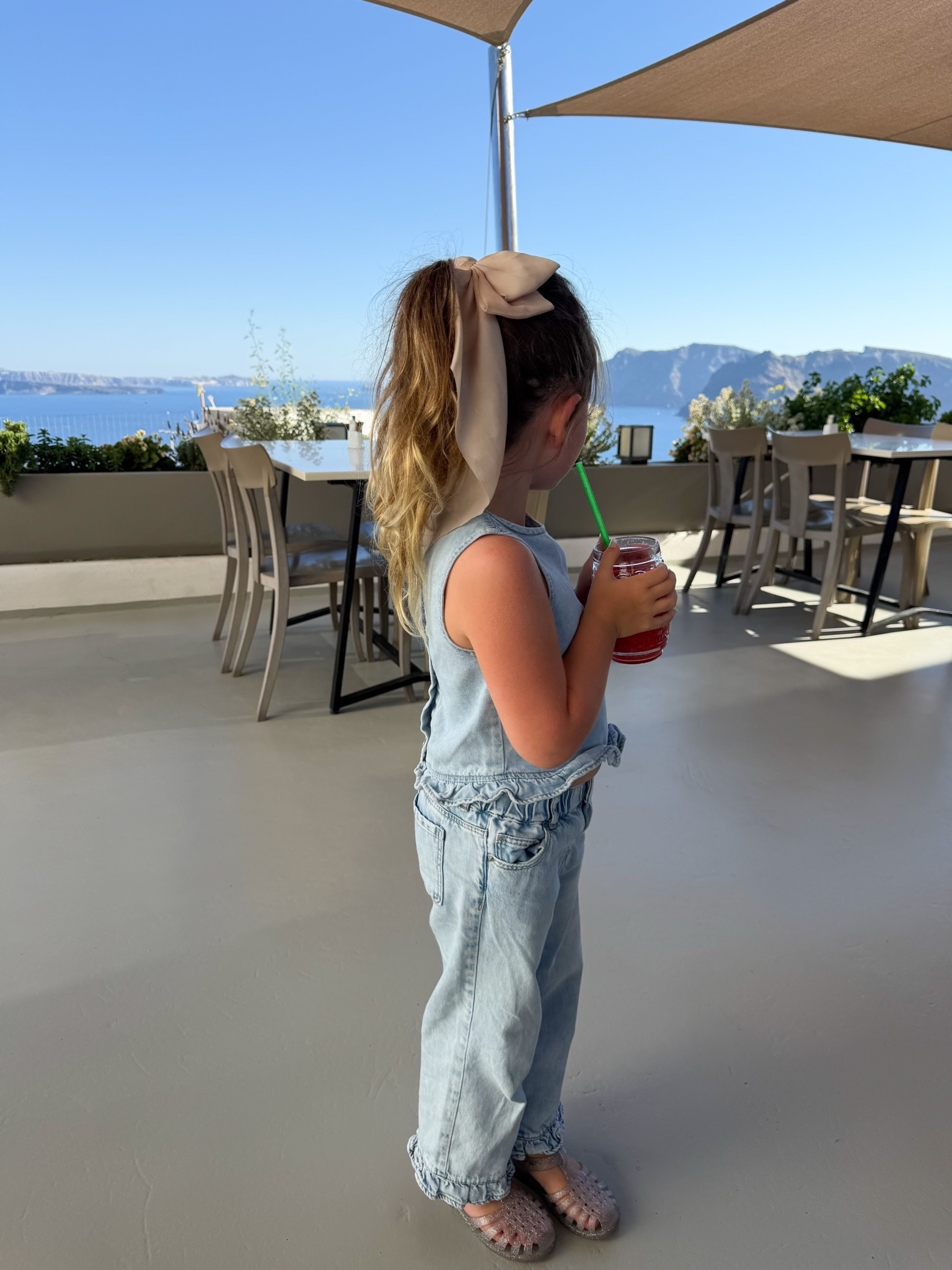 Summer vacation outfit for little girls, denim on denim

#LTKootd #LTKKids #LTKTravel
