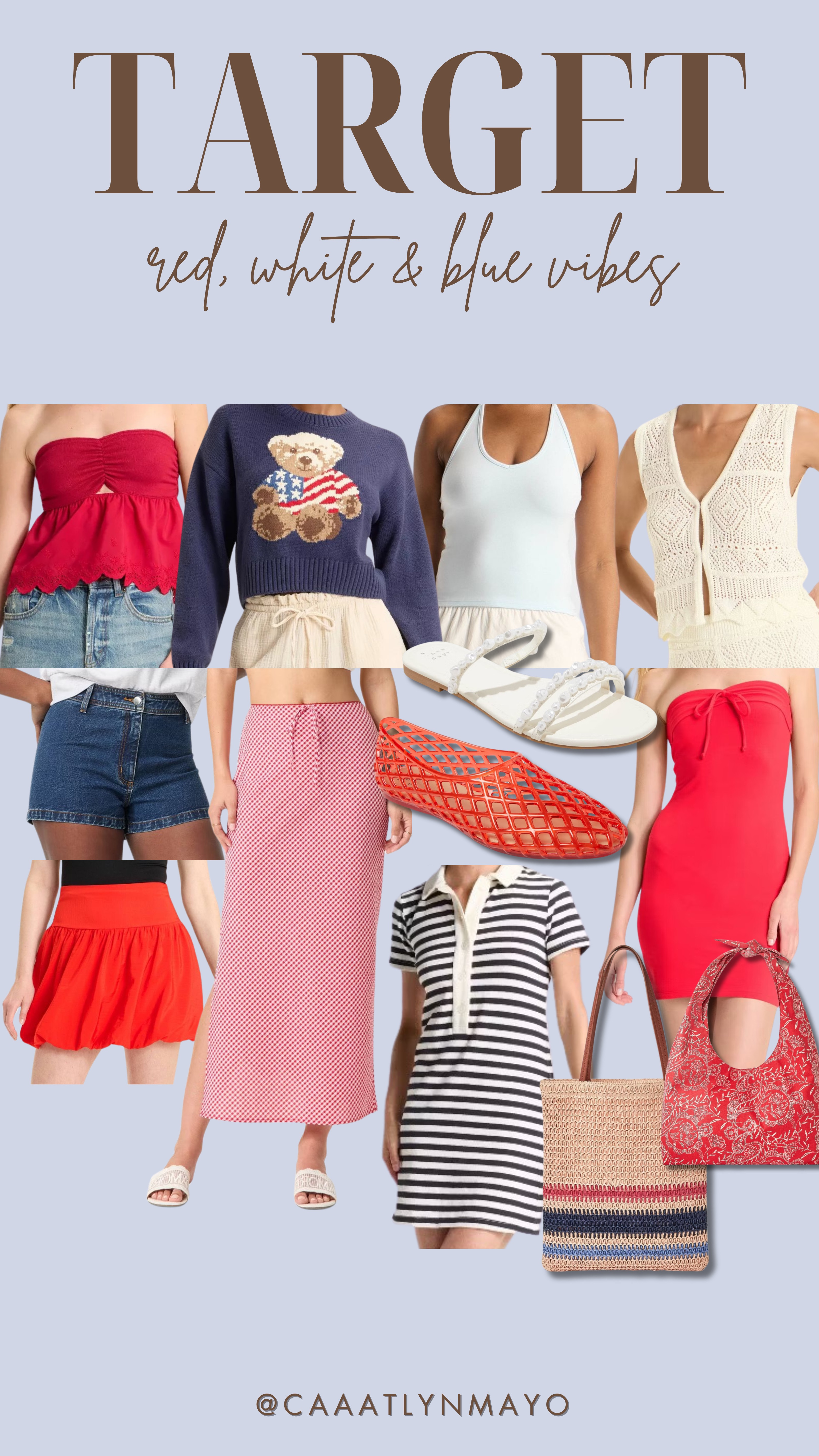 Target New Arrivals - Red, White & Blue Vibes ❤️🤍💙 #patriotic #womens #fashion

#LTKSeasonal #LTKFindsUnder50 #LTKStyleTip