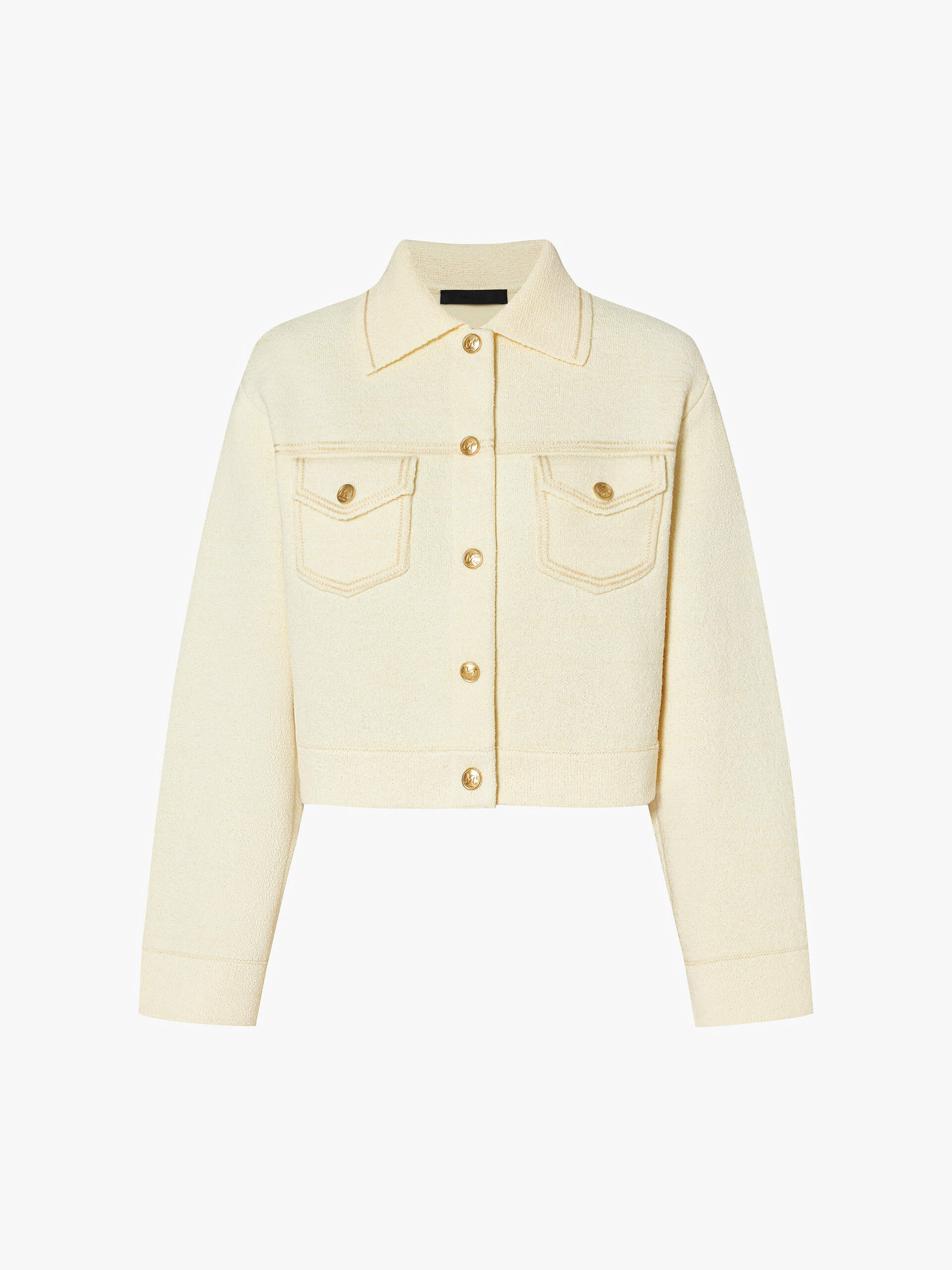 MO&Co. Women's Short Lapel Knitted Cardigan | MO&Co.