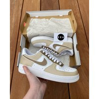 Brown, Latte, Beige Air Force 1 Custom Sneakers | Etsy (US)