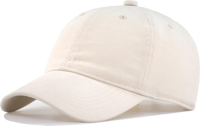 TSSGBL Vintage Cotton Washed Baseball Caps Unstructured Low Profile Adjustable Distressed Dad Hat... | Amazon (US)