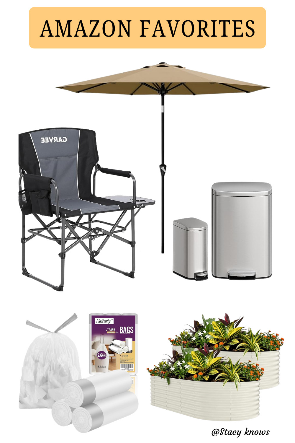 Get your outdoor space ready for the season with these top-rated Amazon finds! From creating the perfect shaded retreat to upgrading your garden and patio essentials, these picks are absolute game-changers for your home.#AmazonHome #OutdoorLiving #GardenInspo #PatioRefresh #BackyardGoals #LTKHome #AmazonFinds #OutdoorSpace #RaisedGardenBed #SummerReady #LTKOutdoor #HomeOrganization 

 #LTKHome #LTKTravel