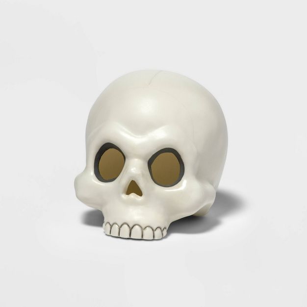 4" Light Up Color Changing Small Skull Halloween Decorative Prop - Hyde & EEK! Boutique™ | Target