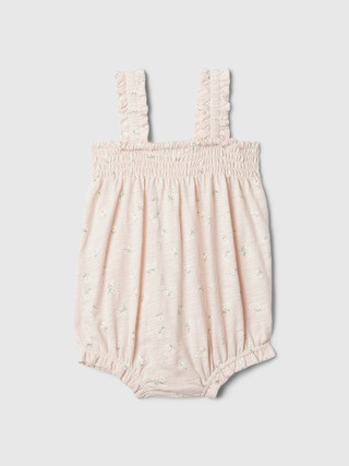 Baby Smocked Shorty One-Piece | Gap (US)