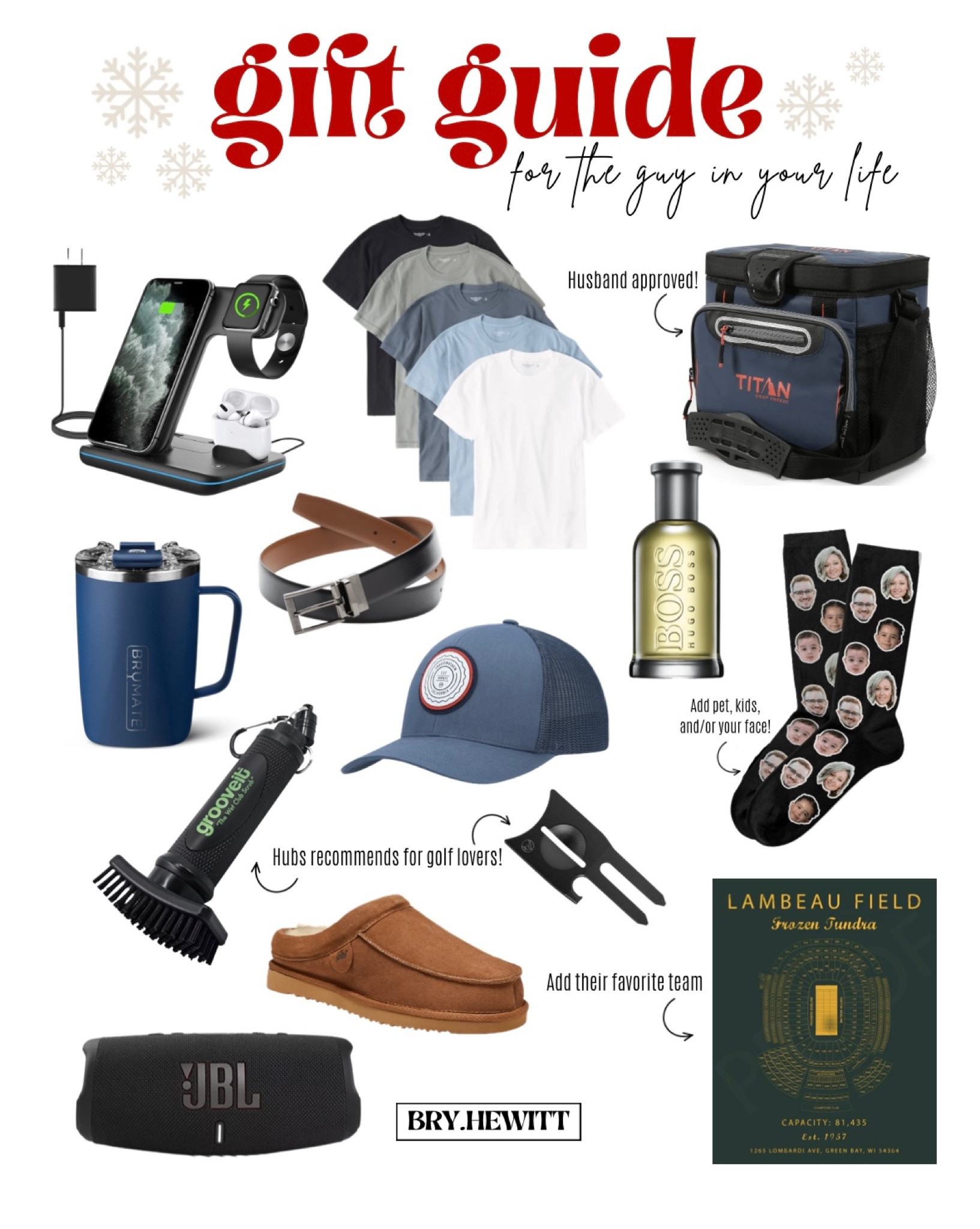 Gift guide for the guy in your life 🎁 

Affordable gift guide / gift guide for him 

#LTKSeasonal #LTKunder100 #LTKHoliday