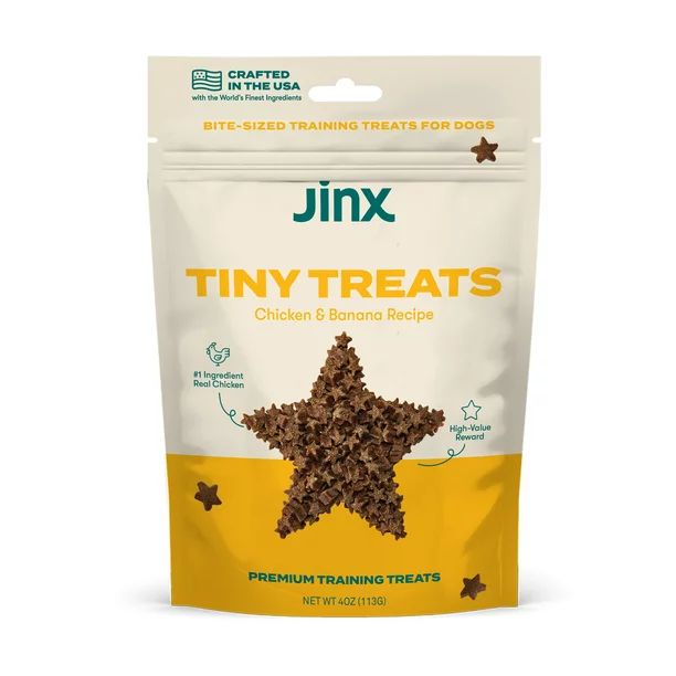 Jinx Chicken Tiny Treats Natural Dog Training Treats, 4 oz Bag | Walmart (US)