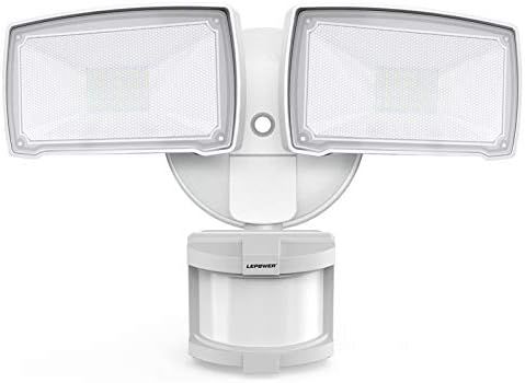 LEPOWER 28W LED Security Lights Motion Sensor Light Outdoor, 3000LM Motion Security Light, 5500K, IP | Amazon (US)