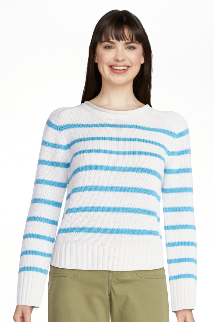 Free Assembly Women’s Saddle Shoulder Roll Neck Cotton Sweater with Long Sleeves, Sizes XS-XXL | Walmart (US)