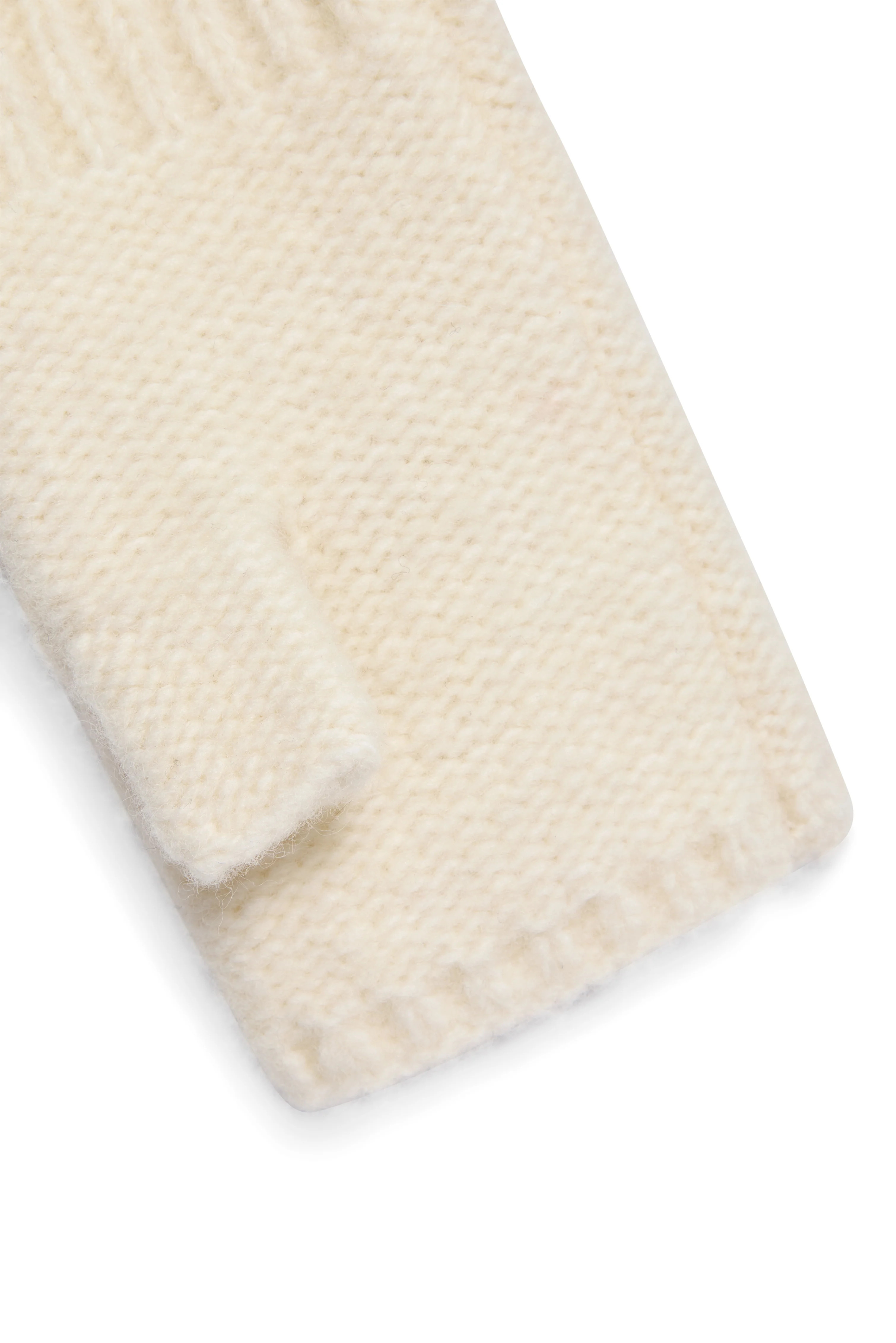 Sloane Fingerless Gloves (Cream) | Holland Cooper