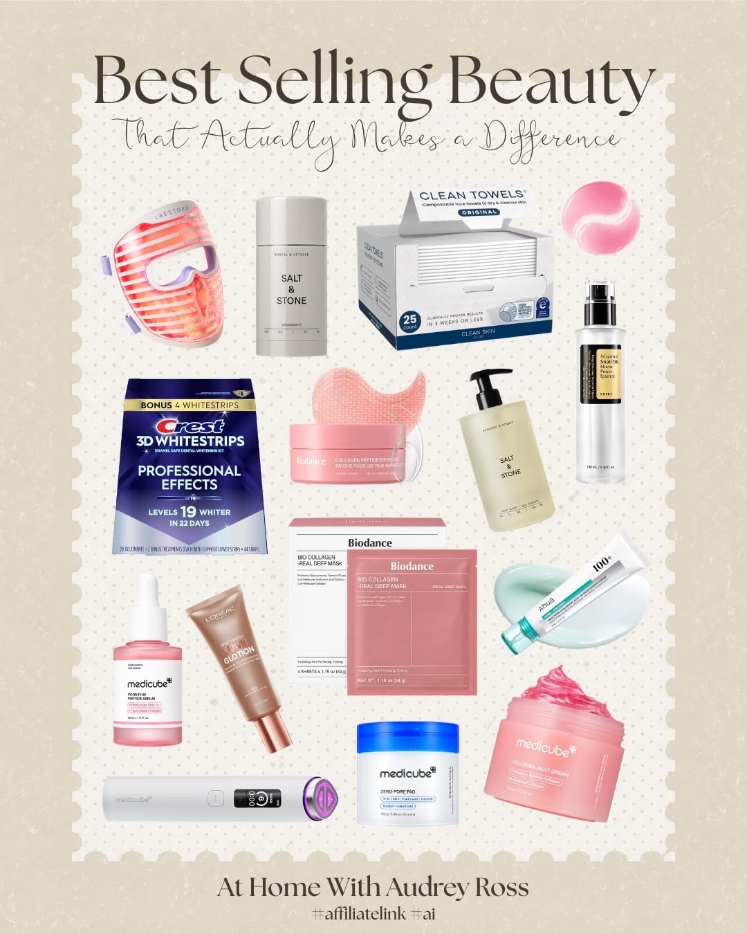 Discover my go-to beauty essentials! From brightening teeth to glowing skin, these products make a real difference. #beautyroutine #skincare

#LTKselfcare #LTKBeauty #LTKmorningroutine