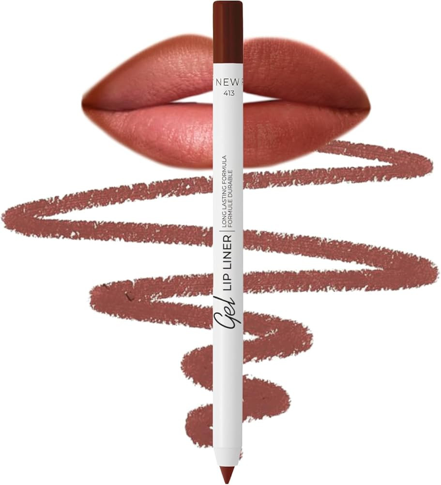 Lamel Matte Gel Lip Liner Pencil | Weightless & CreamyTexture - Sharpenable - Longwear & Waterpro... | Amazon (US)
