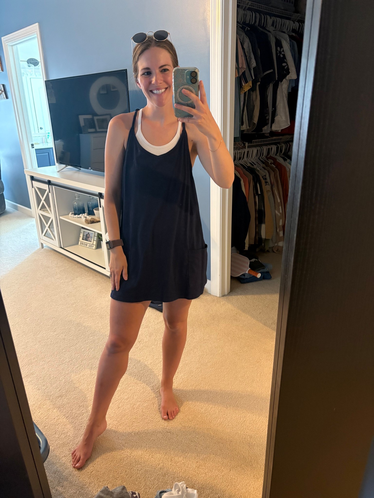 My fav throw on and go dress (that has shorts underneath!) for summer days ☀️

#LTKSaleAlert #LTKSeasonal #LTKFindsUnder50