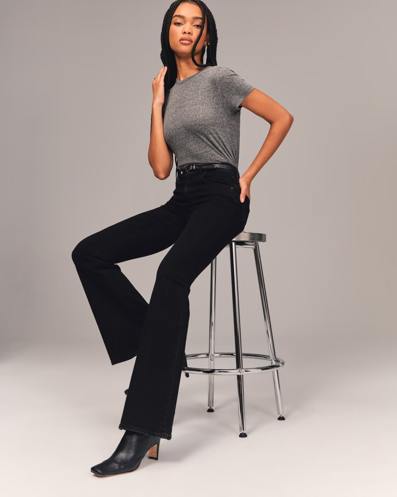 Ultra High Rise Flare Jean | Abercrombie & Fitch (US)