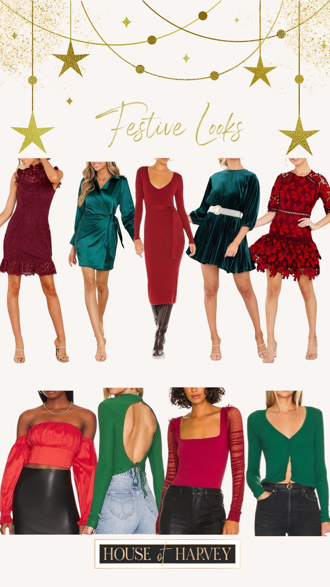 Festive looks for the holidays! 

Holiday style, style tip, Christmas, festive, dress, glam, lace, velvet 

#LTKstyletip #LTKSeasonal #LTKHoliday