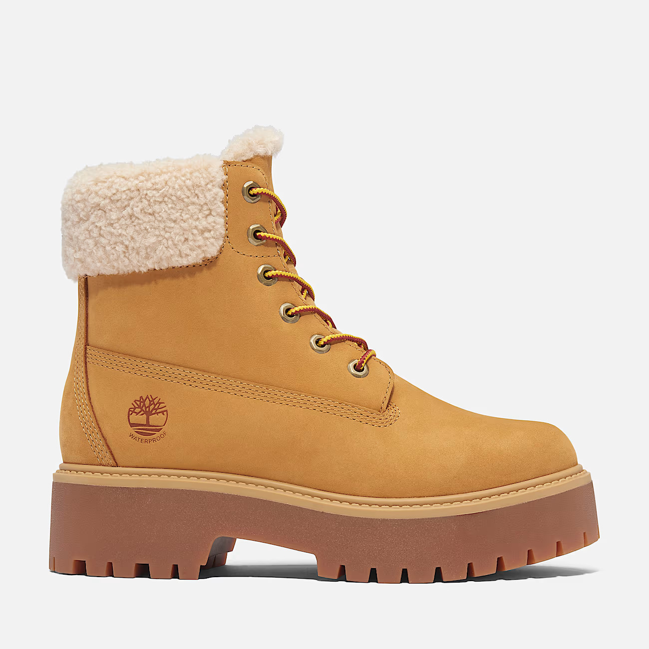 Women's Stone Street Mid Warm Lined Waterproof Boot | Timberland (US)