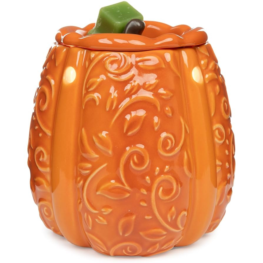 Scentsationals Wax Melt Warmer, for Scented Wax Melts - Autumn Collection Swirly Pumpkin - Fragra... | Amazon (US)
