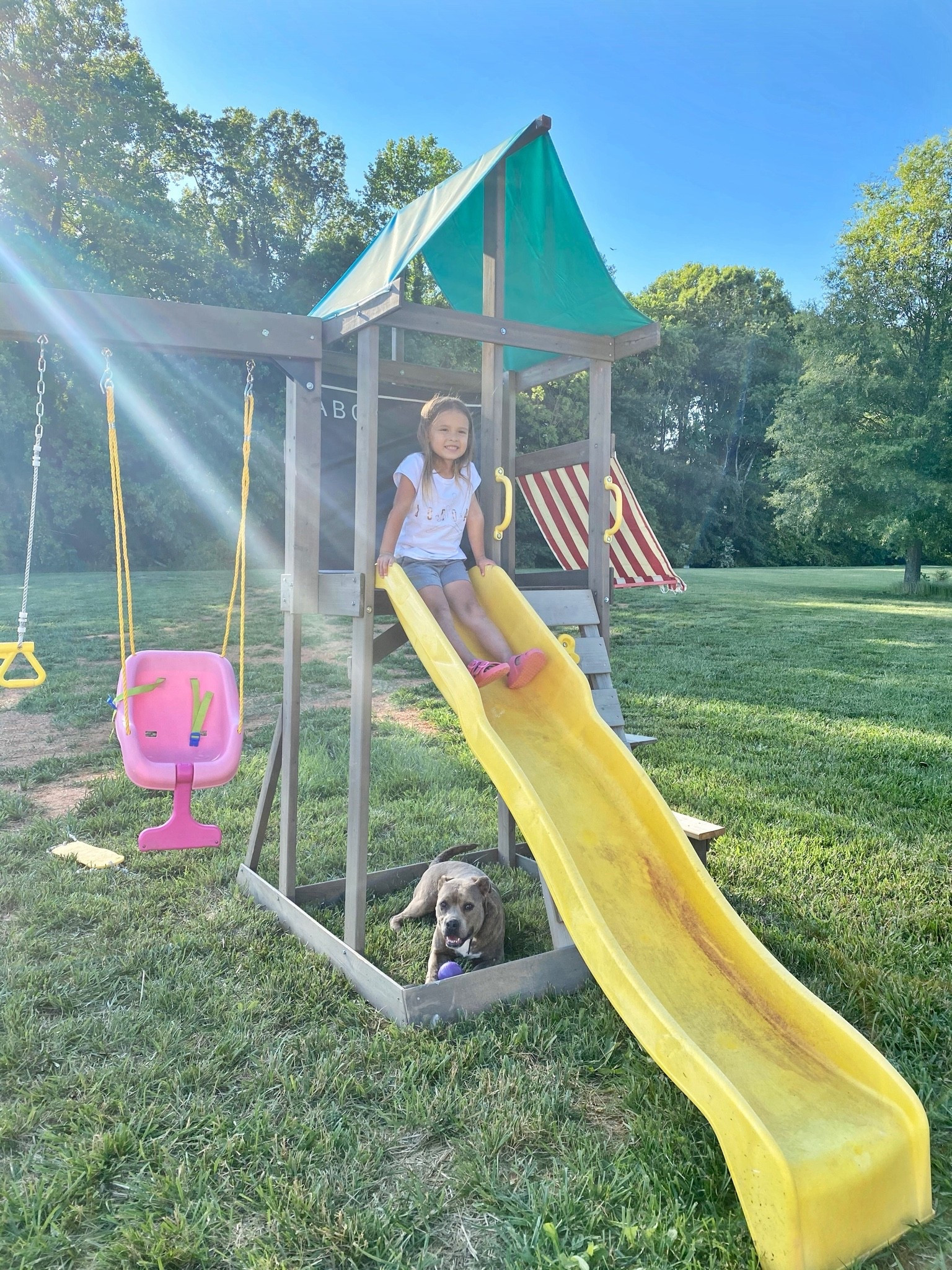 🚨Perfect starter swing set under $500! We had an older version that survived years, even after we moved.

#LTKmomlife #LTKKids #LTKSaleAlert