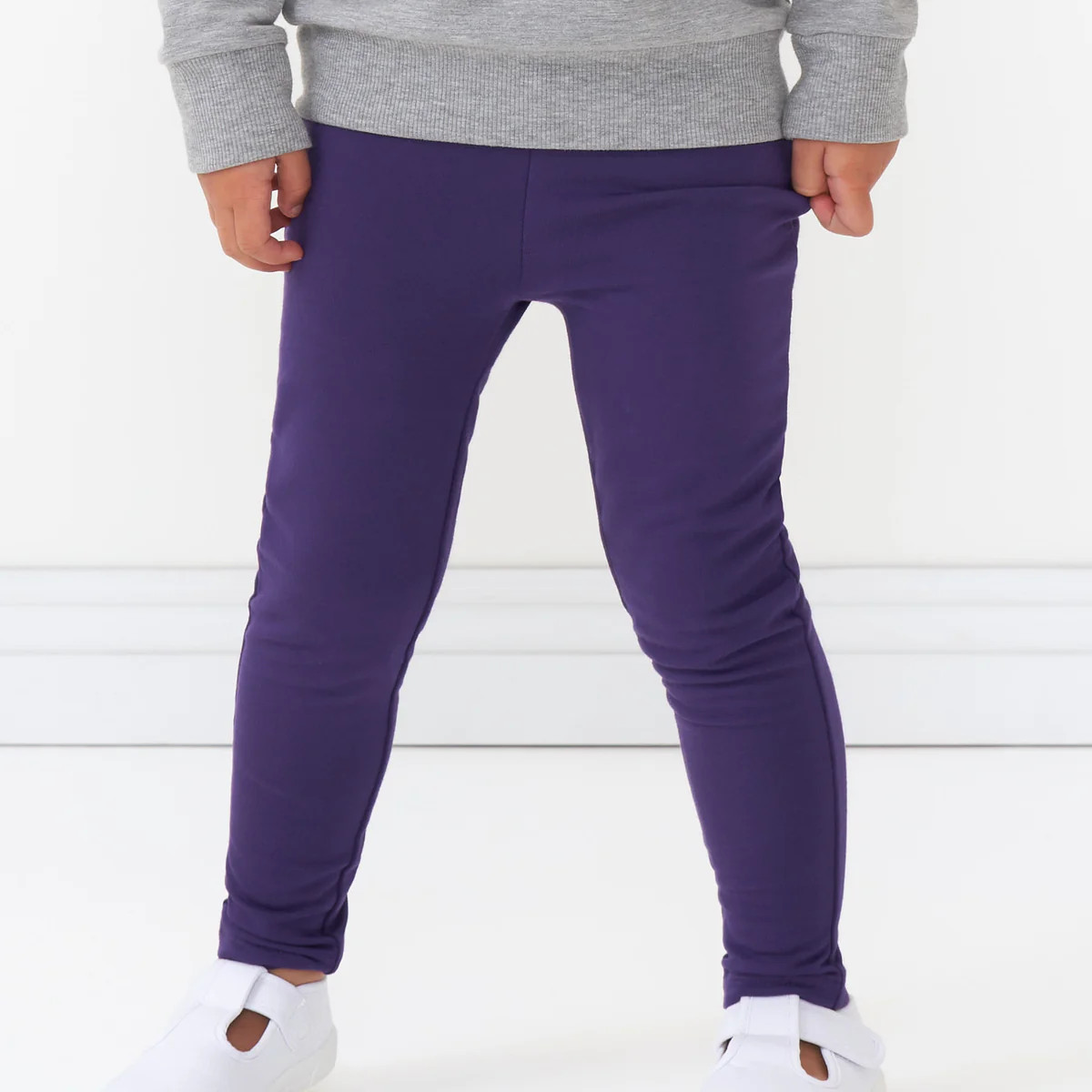 Deep Amethyst Cozy Legging | Little Sleepies