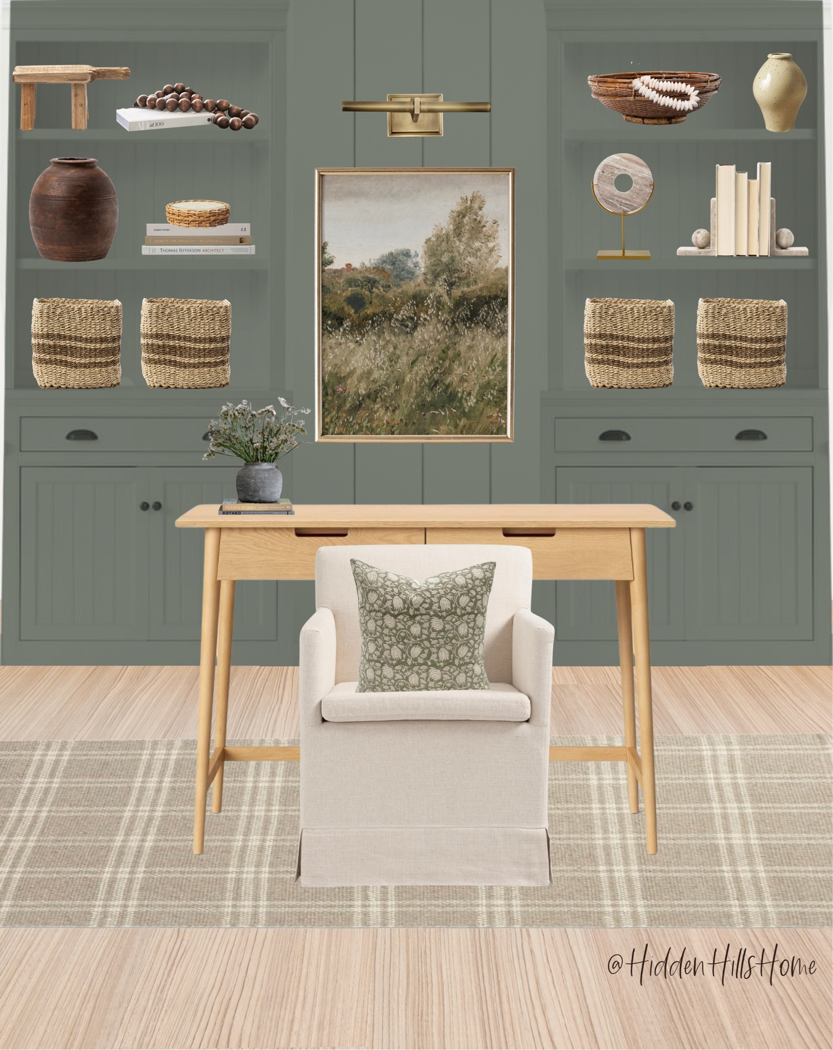 Home office decor, home office desk, office chair, office shelves, shelf decor, home decor ideas, work from home, affordable desk, desk chair #homedecor #homeoffice

#LTKworkwear #LTKhome #LTKsalealert