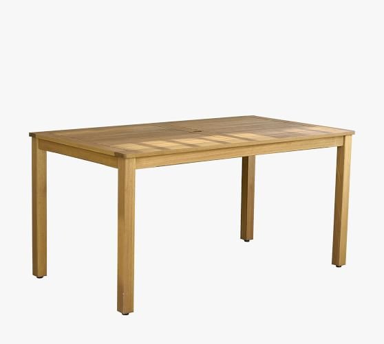 Brockville Rectangular Outdoor Dining Table (59") | Pottery Barn (US)
