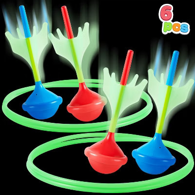 Joyfy 6 Pcs Lawn Darts Outdoor Games Set for Kids Adults Christmas Party Glow in The Dark Yard Game Easter Activities Family Camping Backyard Games | Target