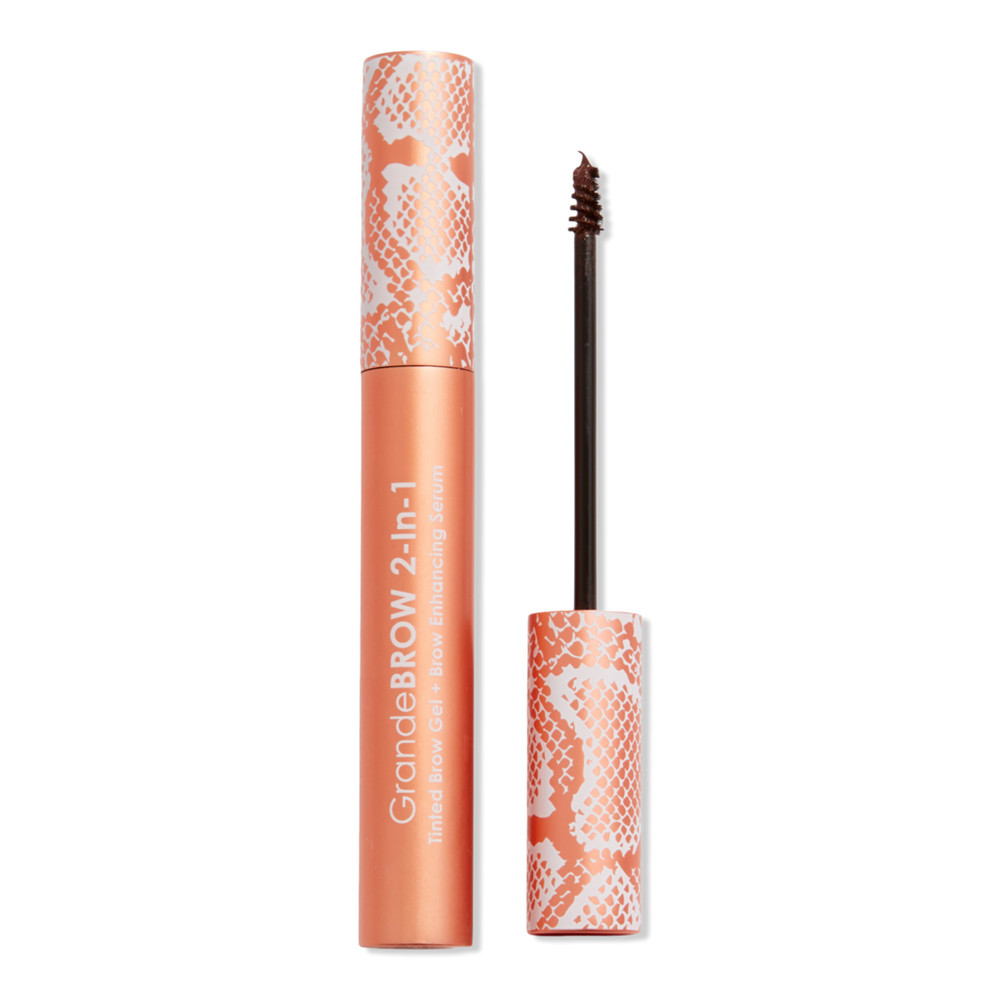 Grande Cosmetics GrandeBROW 2-In-1 Tinted Brow Gel + Brow Enhancing Serum - Auburn | Ulta