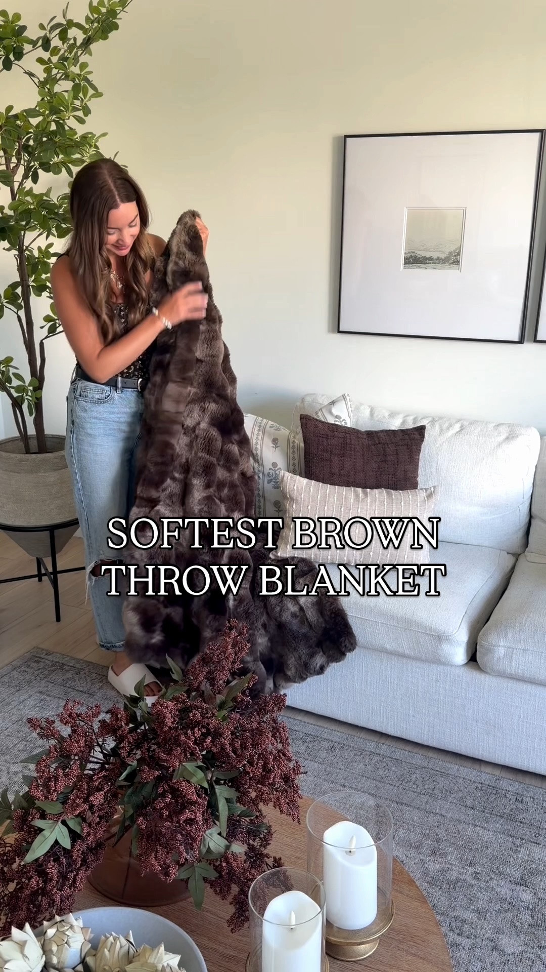 Cozy season is calling 🤎🍂 This brown throw is the easiest way to add warmth, texture, and that cozy designer look to any space. Perfect draped over the sofa, layered on a bed, or tossed over a chair!

#LTKHome #LTKFinds #HomeDecor #CozyHome #FallHomeDecor #FallDecor #BrownDecor #NeutralHome #AmazonHome #HomeFinds

#LTKSeasonal #LTKHome #LTKSaleAlert