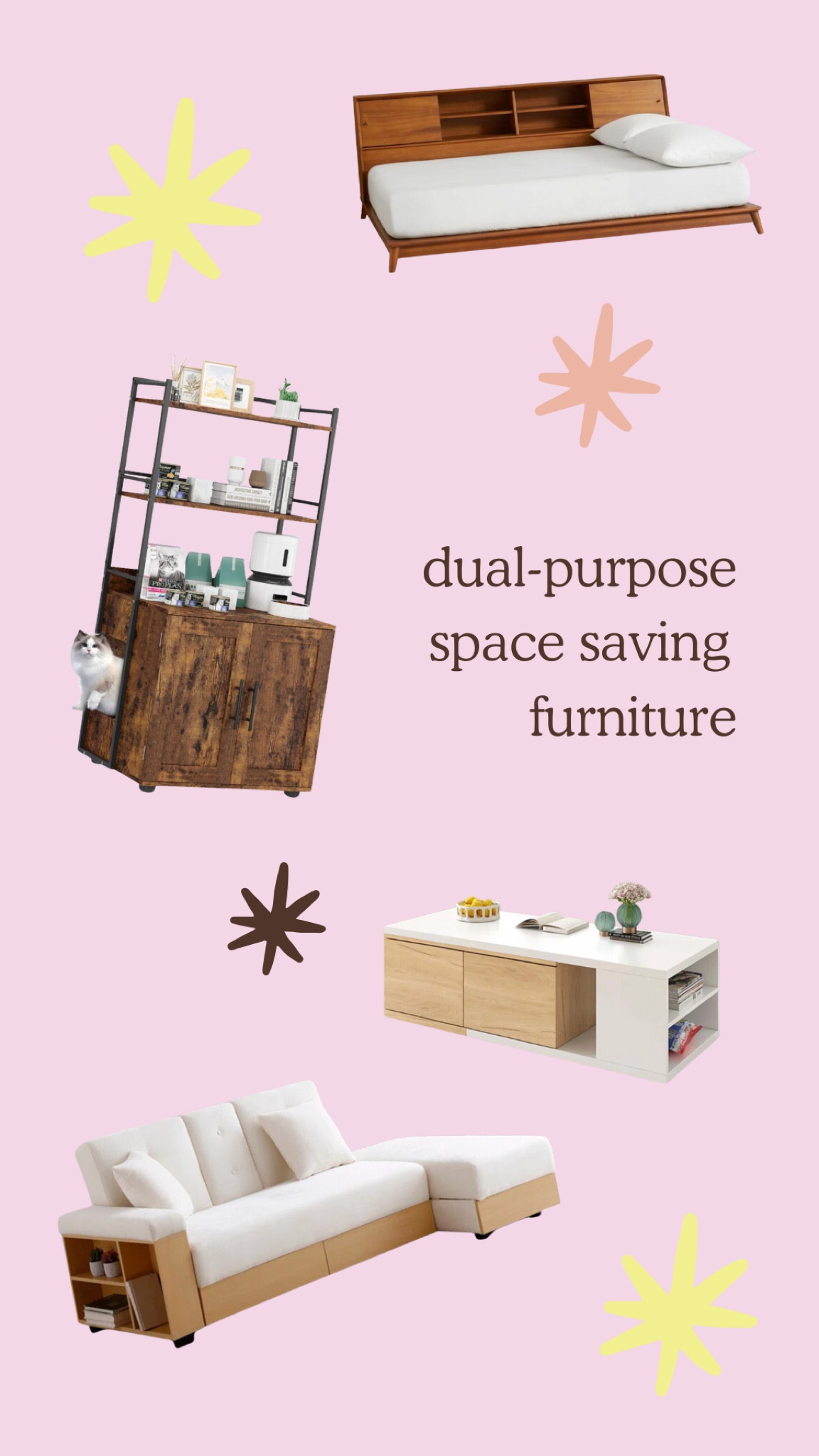 Dual-purpose, space-saving furniture!

#LTKCyberWeek #LTKGiftGuide #LTKHome