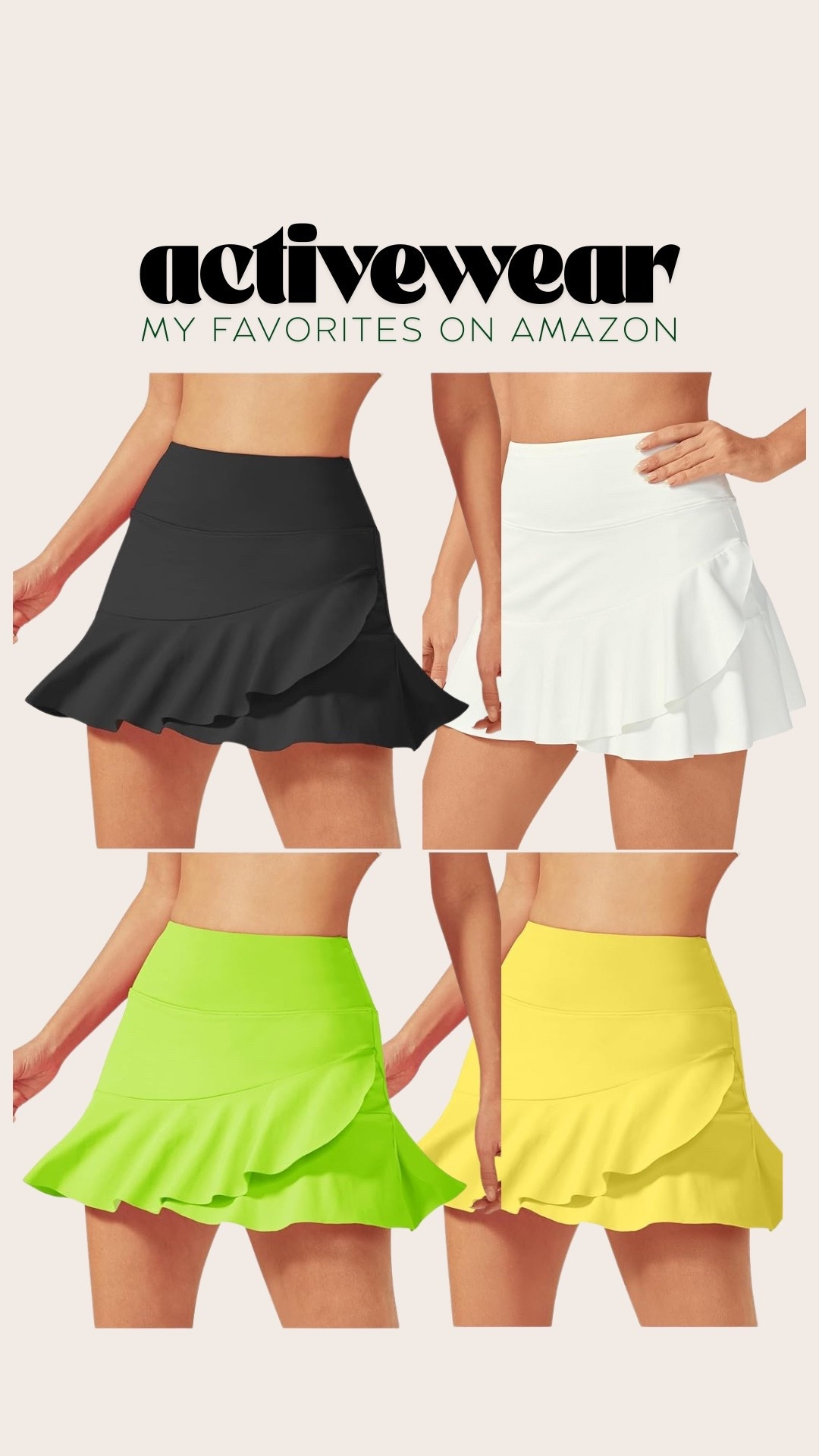 G4 Activewear Skort on Amazon! Perfect for pickleball, tennis or everyday mom life! 

#LTKFindsUnder100 #LTKFindsUnder50 #LTKActive