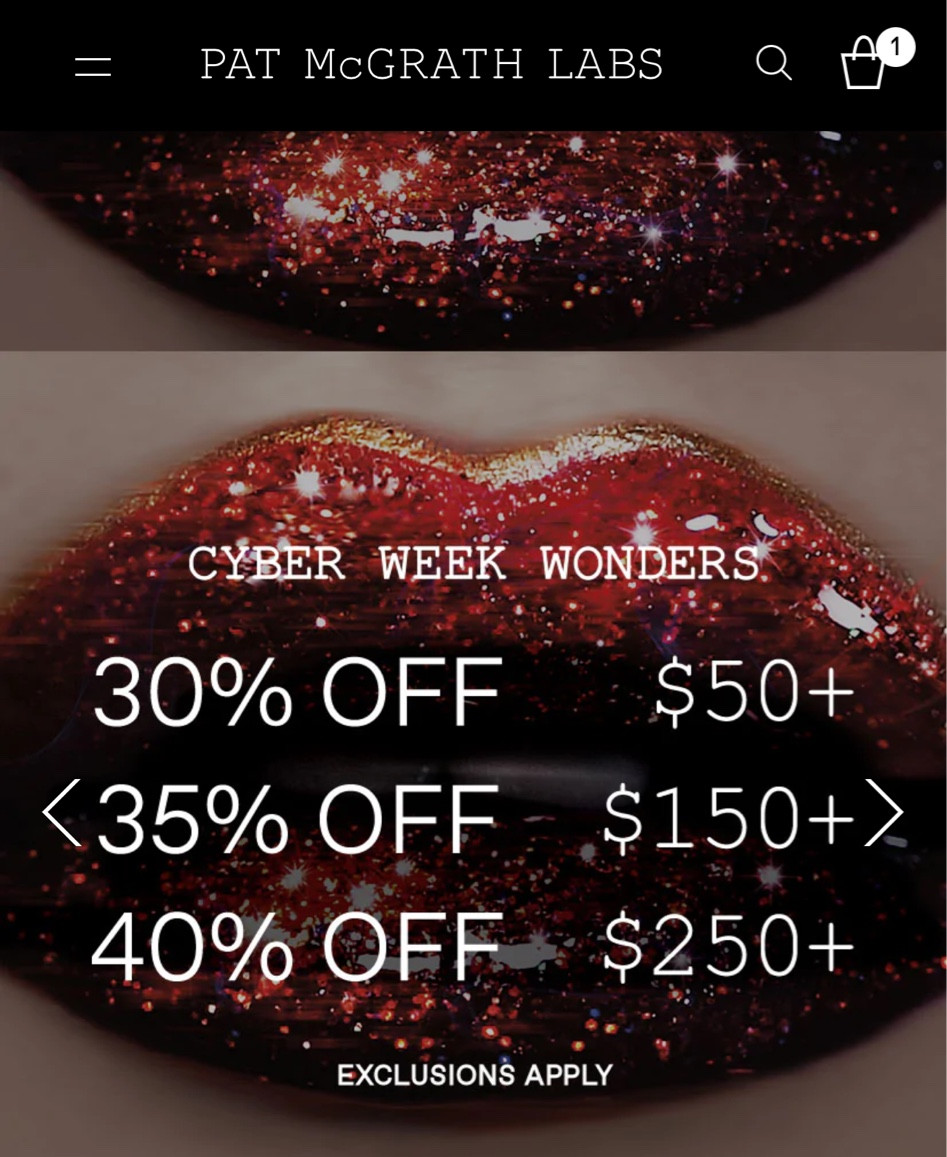 Pat McGrath sale! 

#LTKGiftGuide #LTKSeasonal #LTKsalealert