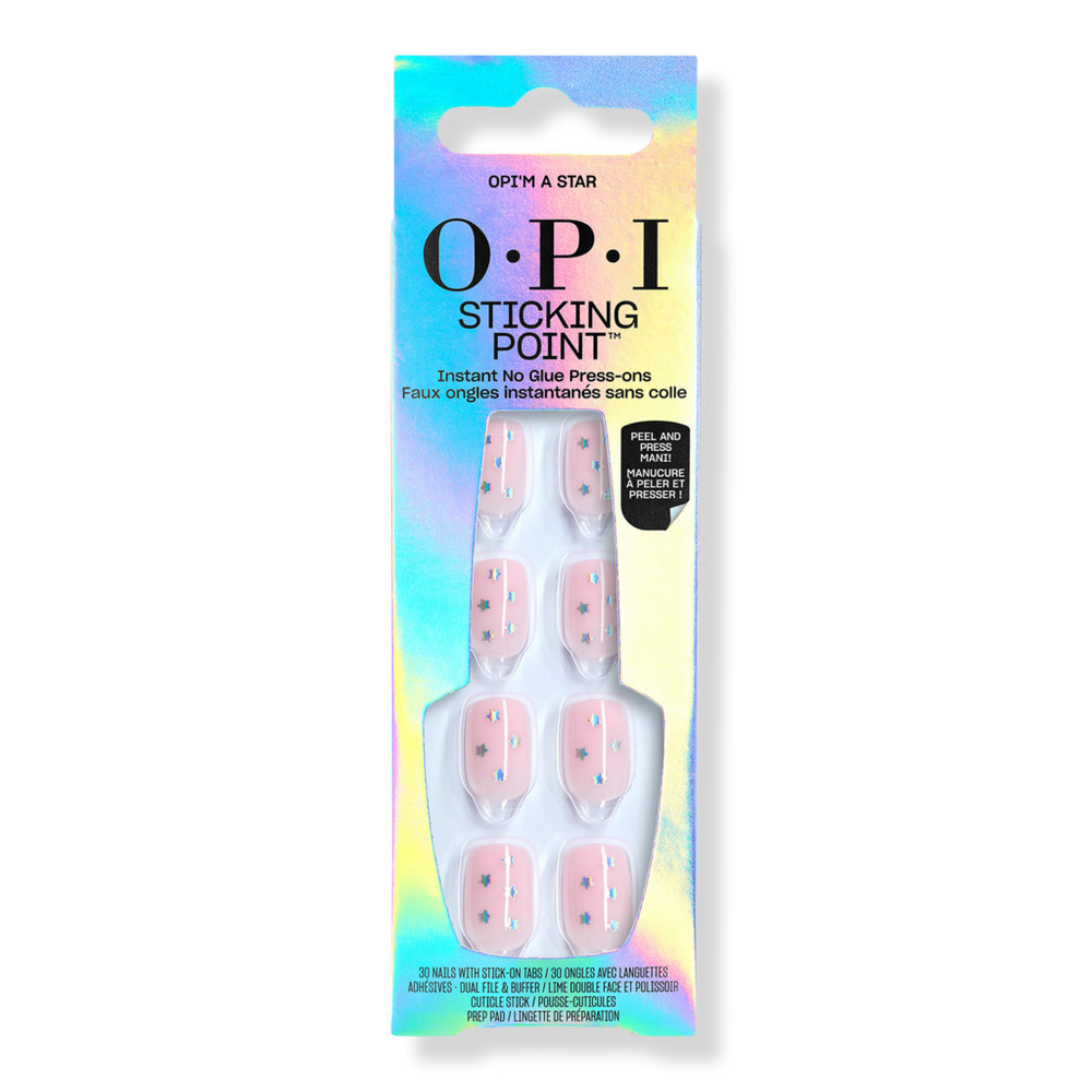 OPI Sticking Point Press On Nails - OPI’m a Star | Ulta