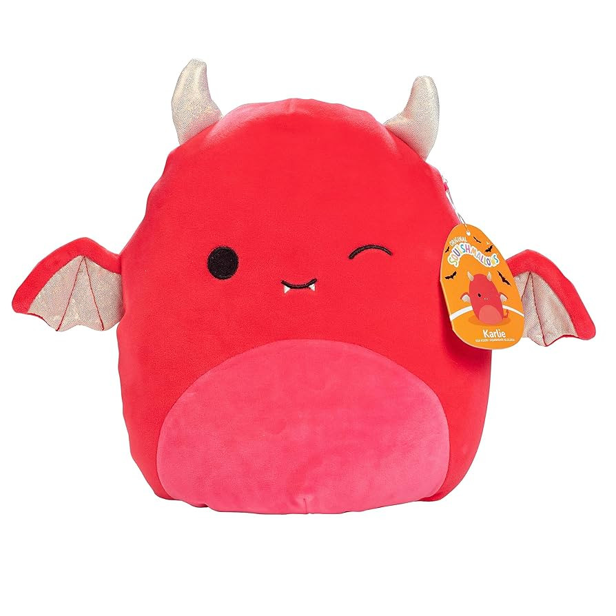 Squishmallows Original 10-Inch Karlie The Red Dare Devil - Official Jazwares Halloween Plush - Co... | Amazon (US)
