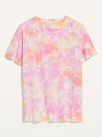 Oversized Vintage Tie-Dye Tunic Tee for Women | Old Navy (US)