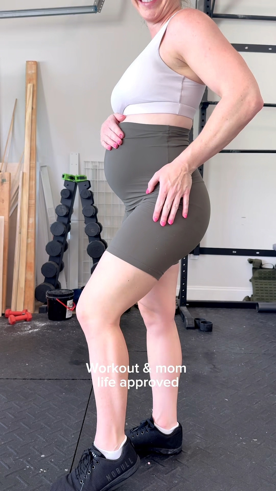 Pregnancy workouts are challenging enough without constantly adjusting your clothes 🤍

These Momanda maternity shorts have quickly become a favorite because they stay put, provide comfortable over-belly support, and are soft enough to wear all day. Whether I'm working out, running errands, or chasing my toddler, I keep reaching for these.

Linked in my LTK ✨

#LTKootd #LTKActive #LTKBump