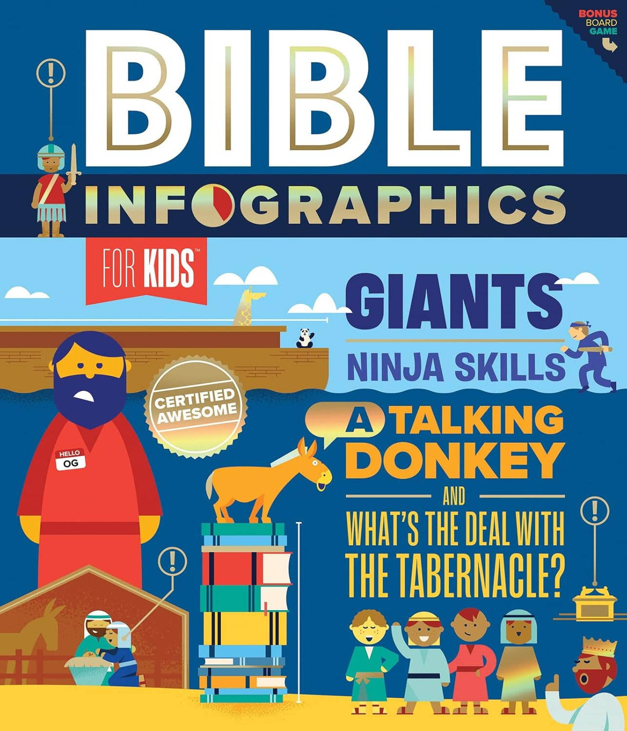 Bible Infographics for Kids: Giants, Ninja Skills, a Talking Donkey, and What's the Deal with the... | Amazon (US)