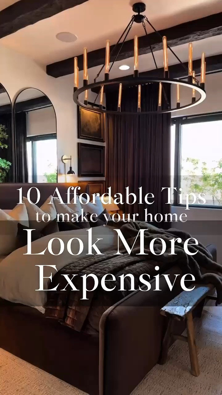 10 easy ways to make your home look expensive on a budget ✨ Elevate your space with simple swaps, luxe textures, and affordable decor that feels high‑end without the price tag.

#interiordesign #moodyhome #bougieonabudget #amazonhome #amazonhomedecor #affordableluxury #budgetfriendlydecor #neutralhomedecor #modernhomestyle

Summerthompsonstyles

#LTKHome #LTKvlog #LTKdayinmylife