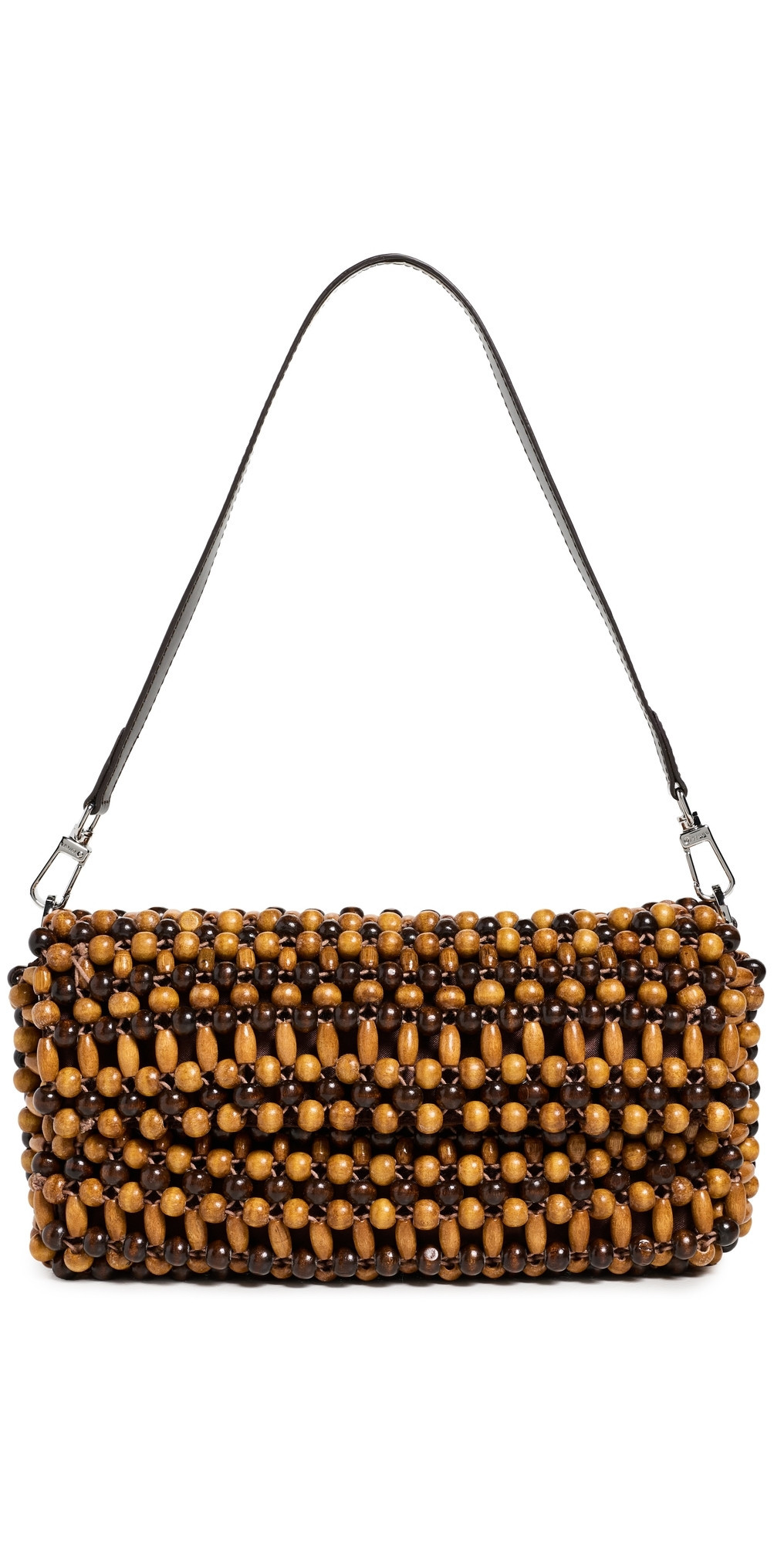 STAUD Timmy Convertible Shoulder Bag Multi Wood Beads One Size | Shopbop