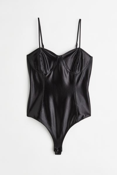Shimmery Thong Bodysuit | H&M (US + CA)